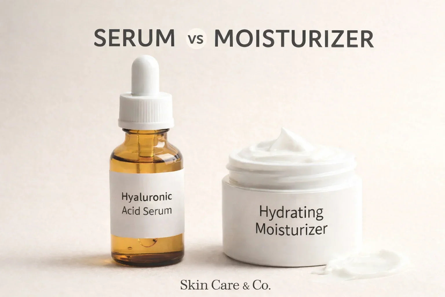 serum vs moisturizer