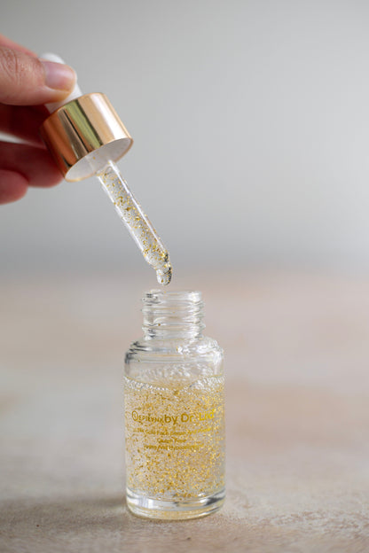 24k gold face serum